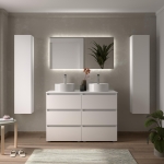 SALGAR BEQUIA 3C o 6C Mueble de baño 60-80-100-120 Lavabo Lisboa - Imagen 9