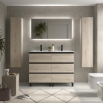 SALGAR BEQUIA METAL 3C Mueble de baño 60-80-100-120 Lavabo Constanza - Imagen 7