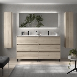 SALGAR BEQUIA Mueble de baño 6C 160 Lavabo Vilna - Imagen 2
