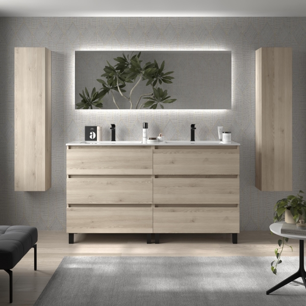 SALGAR BEQUIA Mueble de baño 6C 160 Lavabo Vilna - Imagen 2