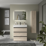 SALGAR BEQUIA 3C Mueble de baño 80-100-120 Lavabo Venetto - Imagen 2