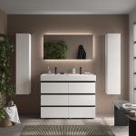 SALGAR BEQUIA 3C Mueble de baño 80-100-120 Lavabo Venetto - Imagen 4