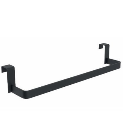 toallero negro Barra Toallero para Mueble Negro Medimex