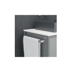 Barra Toallero para Mueble Black gun Metal Medimex - Imagen 3