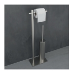 Escobillero con portarrollos acero S.316 Practic - Imagen 3