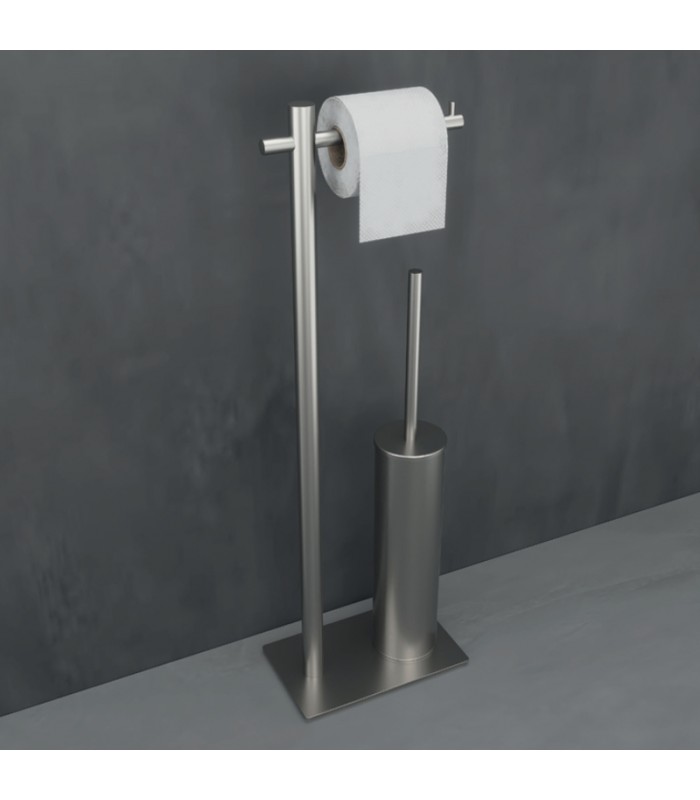 escobillero-con-portarrollos-cromo-practic.jpg Escobillero con portarrollos cromo Practic - Imagen 1