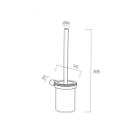 Escobillero negro mate Time - Imagen 3