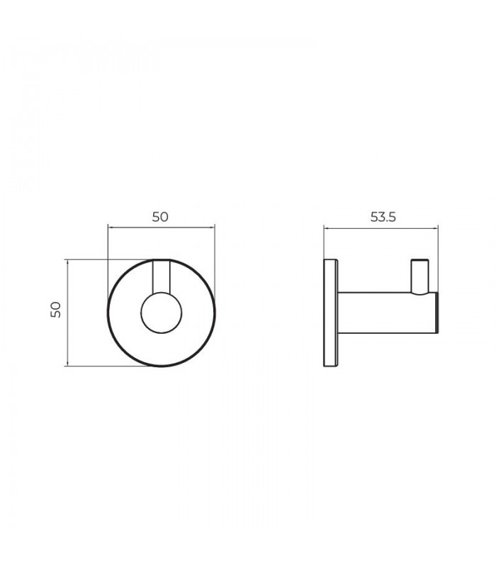 percha-black-gun-metal-essential.jpg Percha black gun metal Essential - Imagen 1