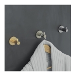 Percha oro cepillado Essential