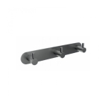 Percha triple black gun metal Essential - Imagen 2