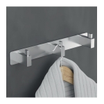 Percha triple oro rosa cepillado Technic - Imagen 2