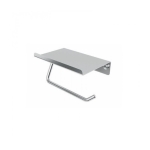 Portarrollos con repisa cromo Essential - Imagen 2