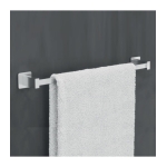 Toallero barra oro rosa cepillado Technic 50 - Imagen 2