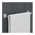 Toallero barra oro rosa cepillado Technic 50 - Imagen 3