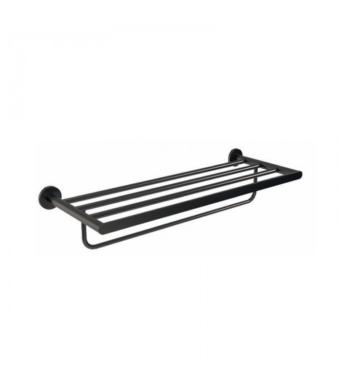 toallero-multiple-negro-practic.jpg Toallero múltiple negro Practic - Imagen 1