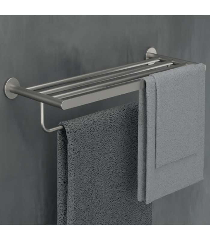 toallero-multiple-oro-rosa-cepillado-practic.jpg Toallero múltiple oro rosa cepillado Practic - Imagen 1