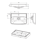 Mueble de baño suspendido Midi 2C de Visobath - Imagen 6