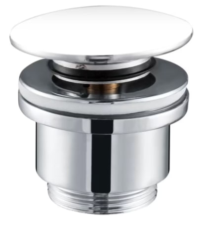 Valvula blanca Válvula Click-Clack Blanca brillo VCC003