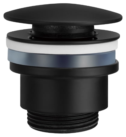 Valvula negra Válvula Click-Clack Negra VCC008