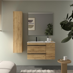 SALGAR BORN Mueble de baño suspendido 90+puerta Lavabo Constanza