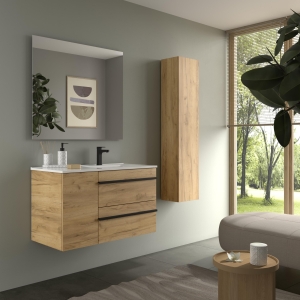 SALGAR BORN Mueble de baño suspendido 90+puerta Lavabo Constanza - Imagen 6