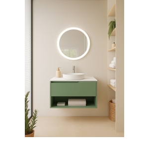 Mueble de baño suspendido Eleven 1C y 1 Hueco de Visobath