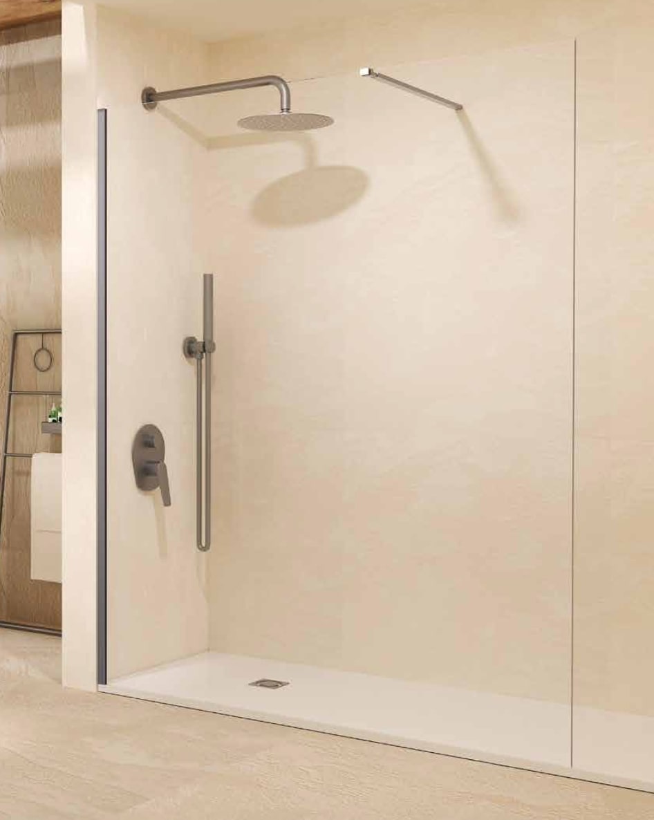 SBX IMEX SCREEN BGM SBX_Imex Mampara hoja fija SCREEN Black gun metal