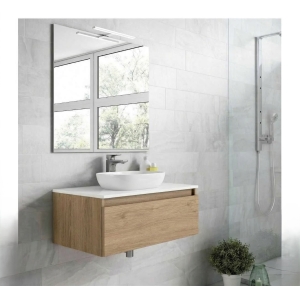 Mueble de baño suspendido Box 1C de 28 TOP de Visobath