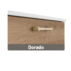 Tiradores dorados